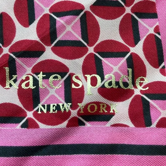 Square Silk Scarf by kate spade New York - Picture 5 of 5